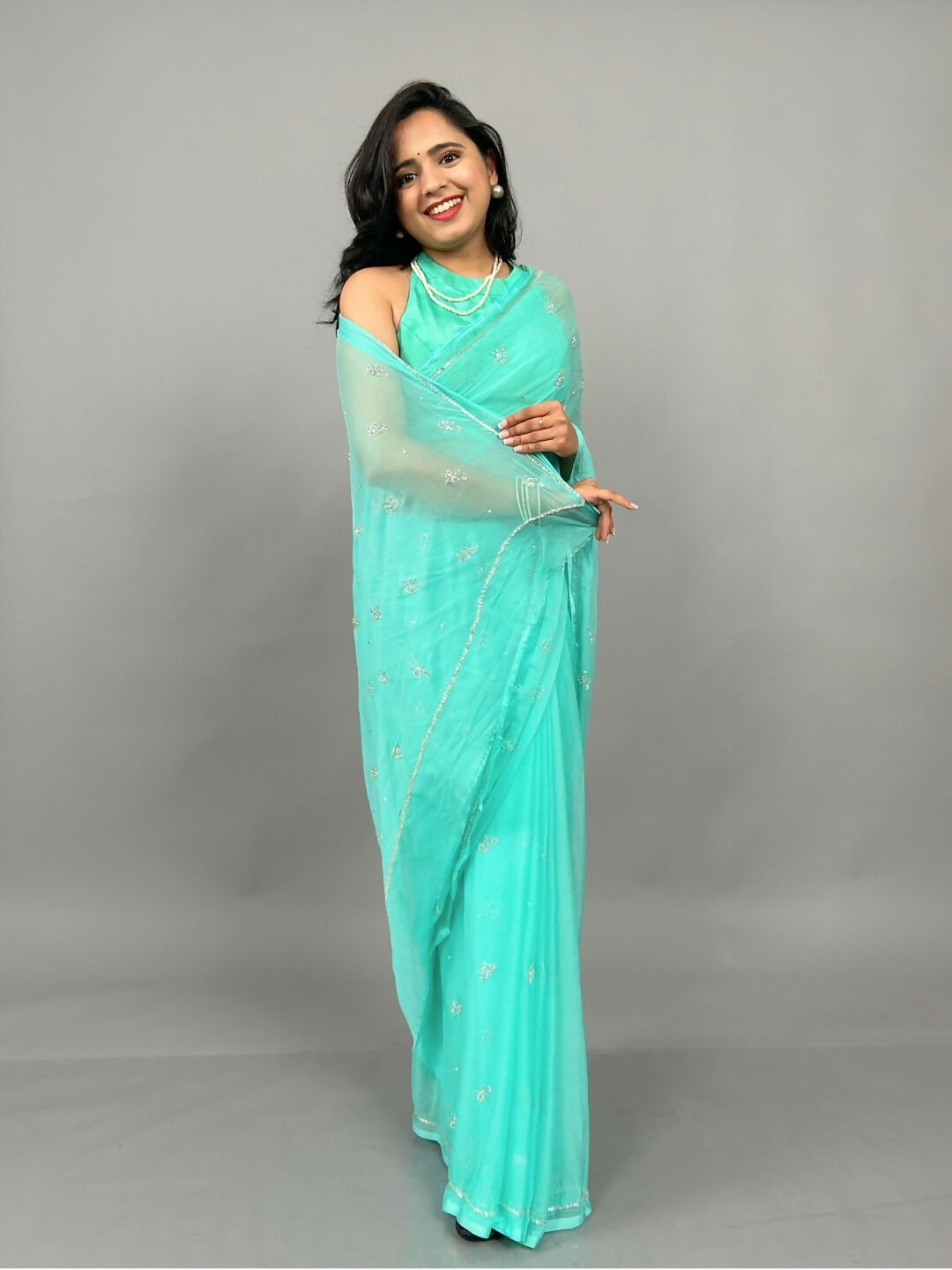 Sitaron ki Mehfil Chiffon Saree