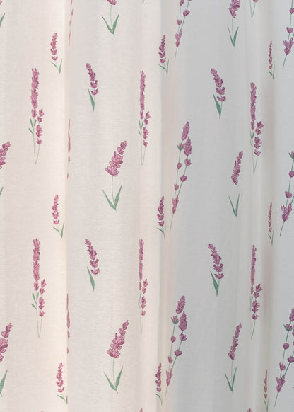 Room Darkening - Fields of Lavender Cotton Curtain