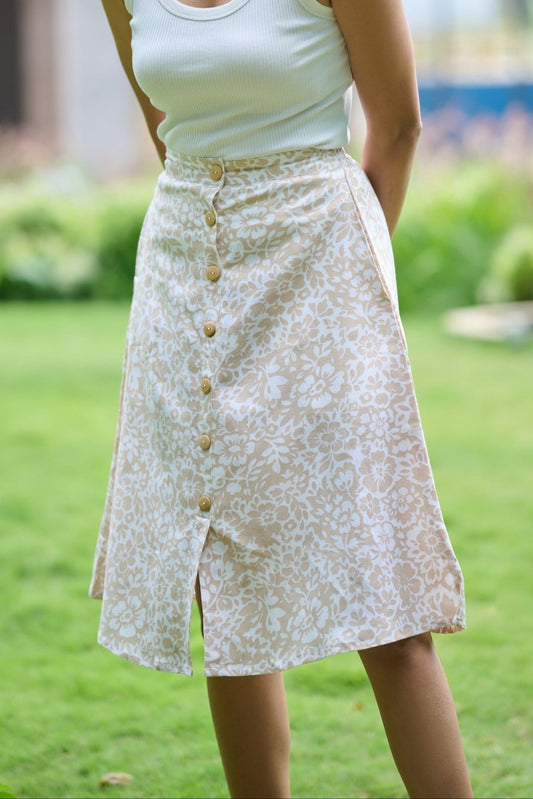Buttercup Cotton Skirt