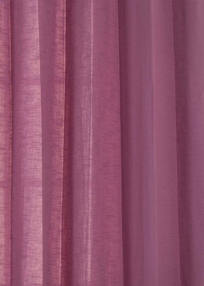 Room Darkening - Grape Purple Pure Cotton Curtain