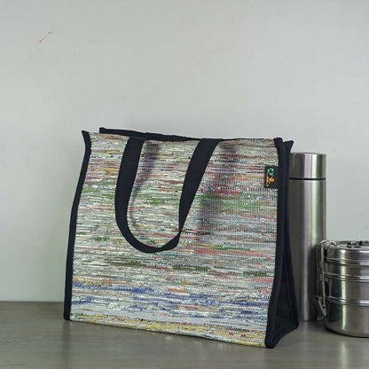 Upcycled Handwoven: The Lunch Bag