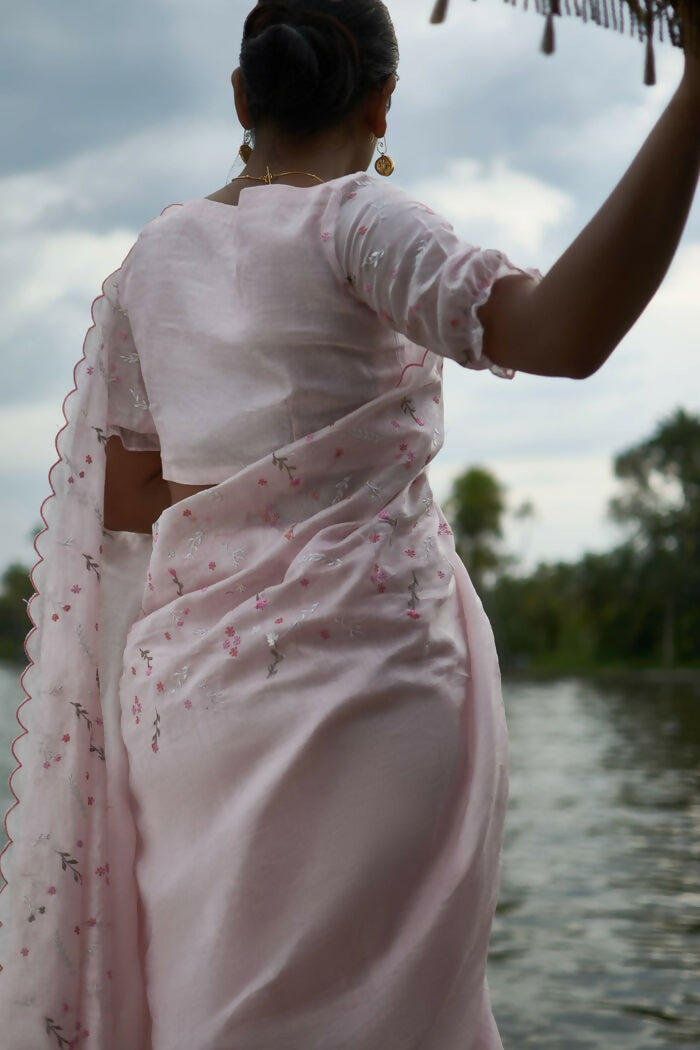 Pink Pepper Embroidered Blouse