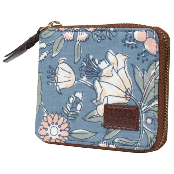 Floral Fantasy Blockprinted Wallet