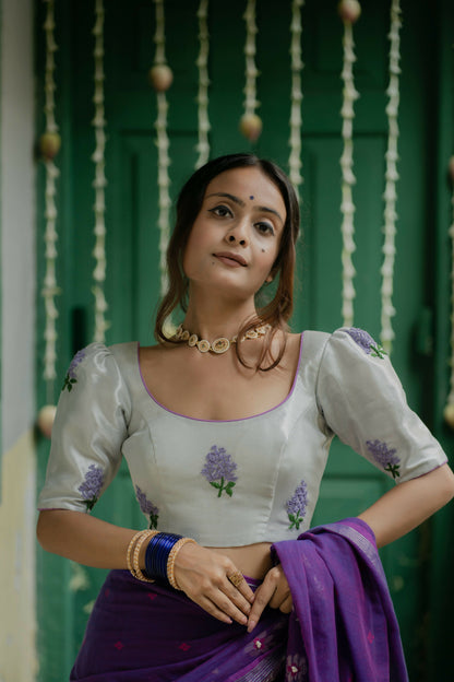 Lavender Bloom Blouse