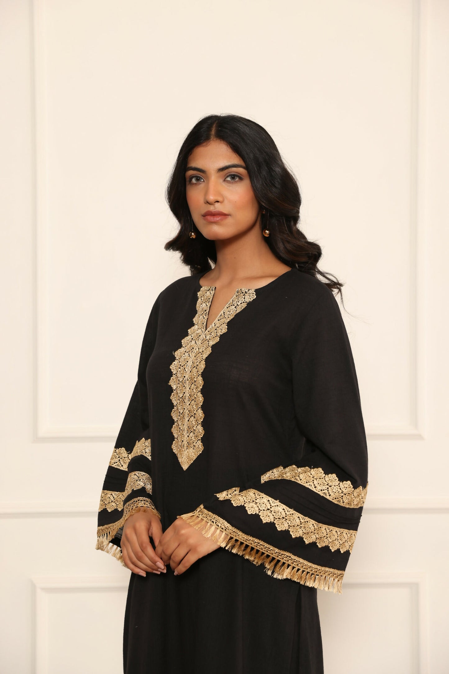 Leela Black Pakistani Suit Set