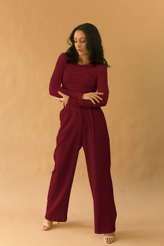 Wide Leg Trousers