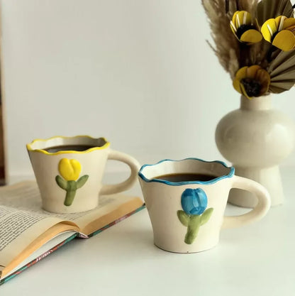 Flower For My Lover Cups Set of Two