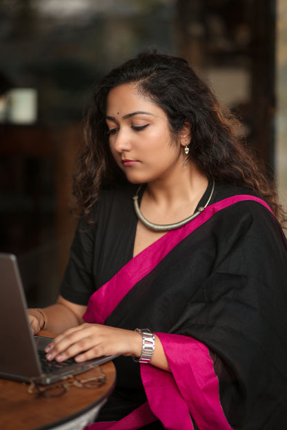 Handwoven Mulmul Cotton Saree