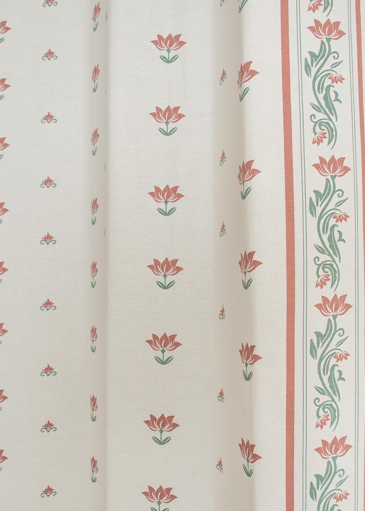 Room Darkening - Lotus Pond Cotton Curtain