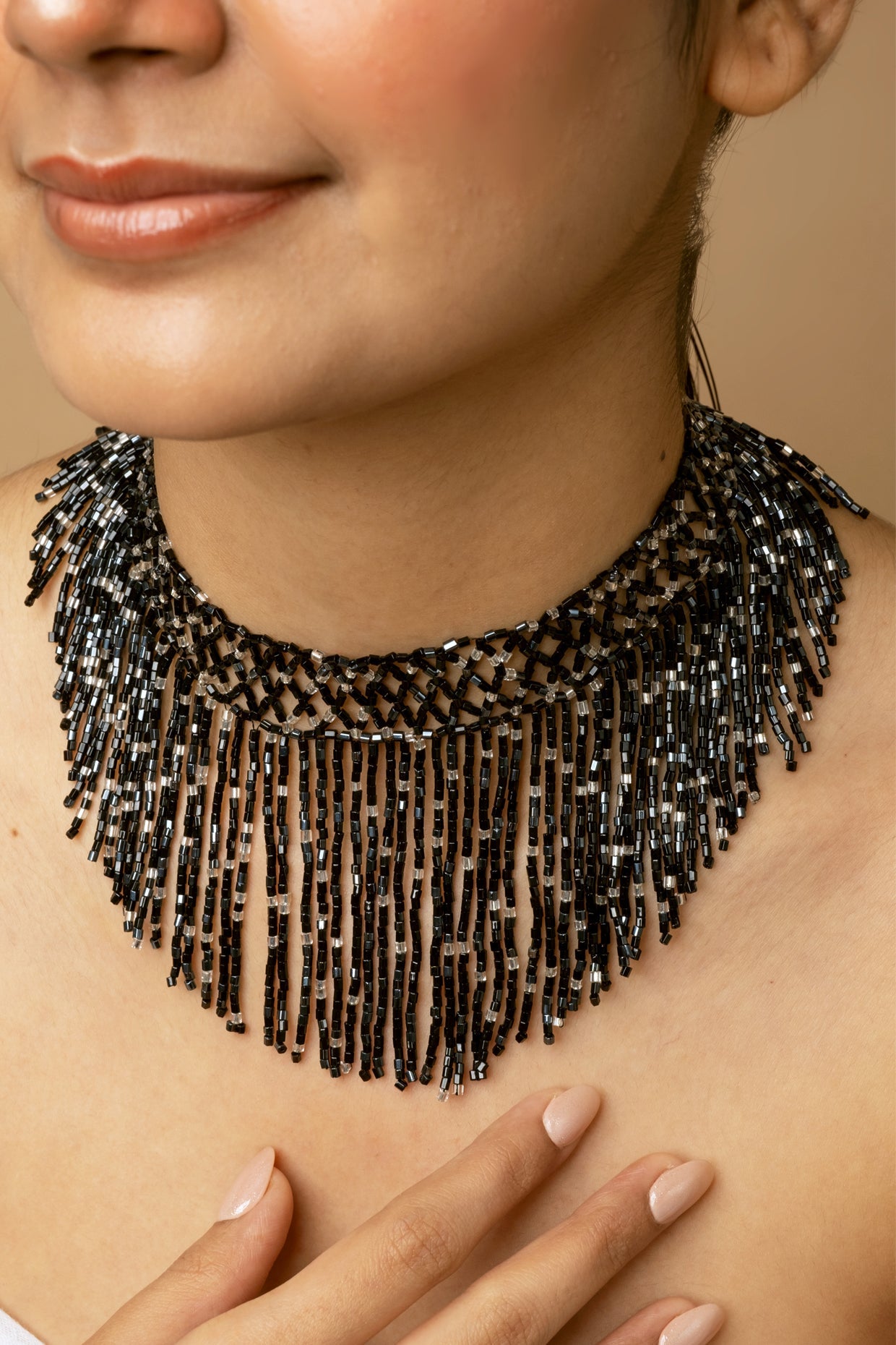 Mini Maharani Beaded Choker