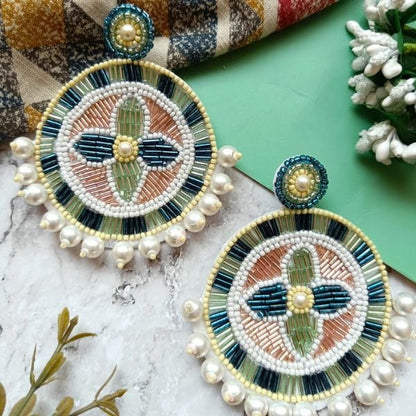 Stella Beaded Multicolor Earrings