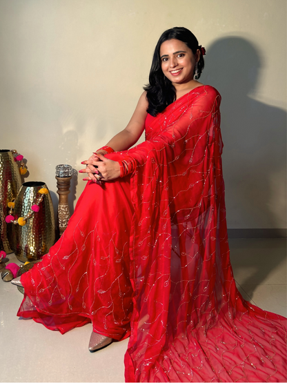 Raina Chiffon Saree