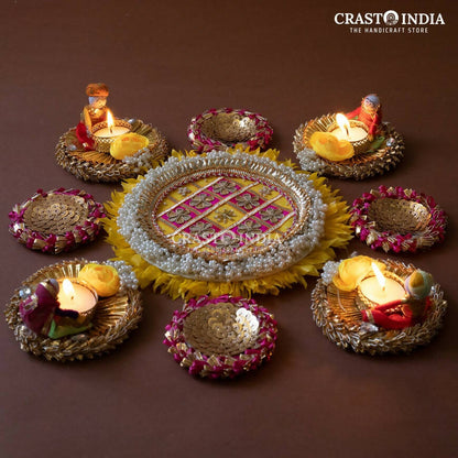 Phool Handcrafted Festive Rangoli