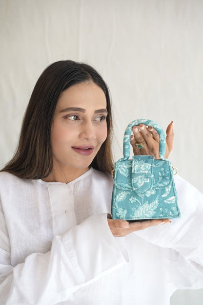 Blockprinted Chiq Bag - 2