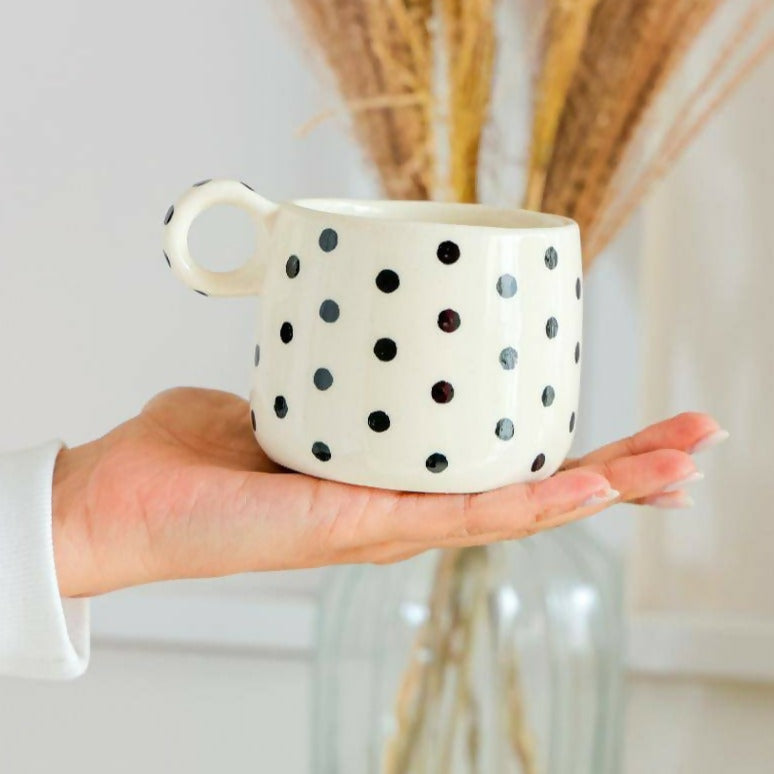 Polka Posh Mug – Set of 2