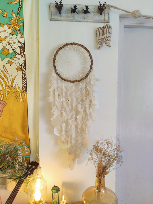 Aafreen Wreath Capiz Dreamcatcher