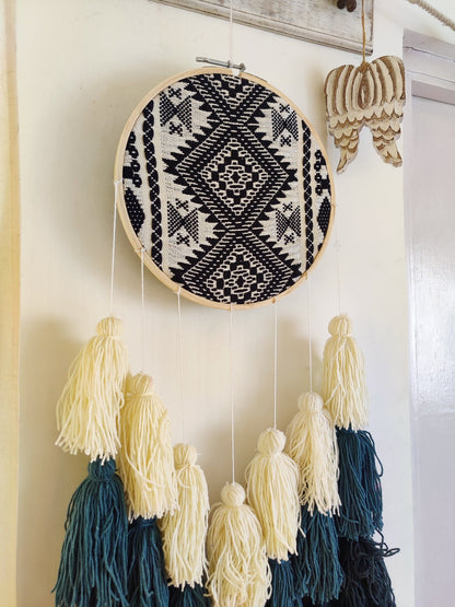 Boho Tassle Charm Dreamcatcher