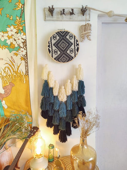 Boho Tassle Charm Dreamcatcher