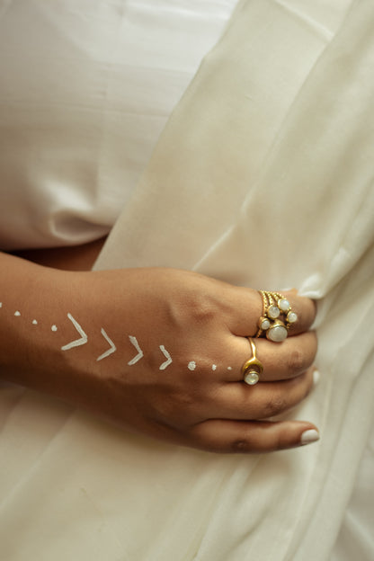 Moonstone Dainty Ring