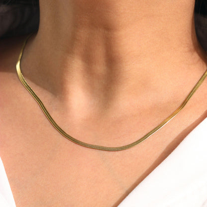 Serpentine Snake Chain Necklace (Unisex)