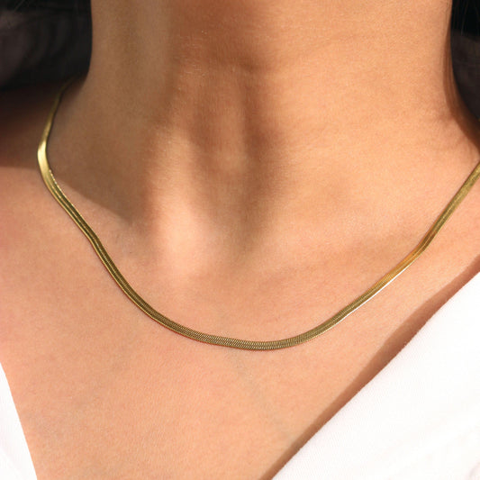 Serpentine Snake Chain Necklace (Unisex)