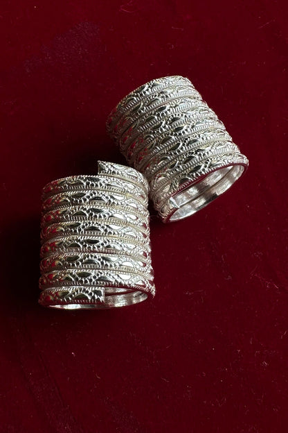Silver Surya Spiral Ring