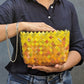 Upcycled Handwoven: Basketry Clutch Sling