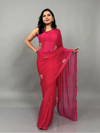 Juhi Chiffon Saree