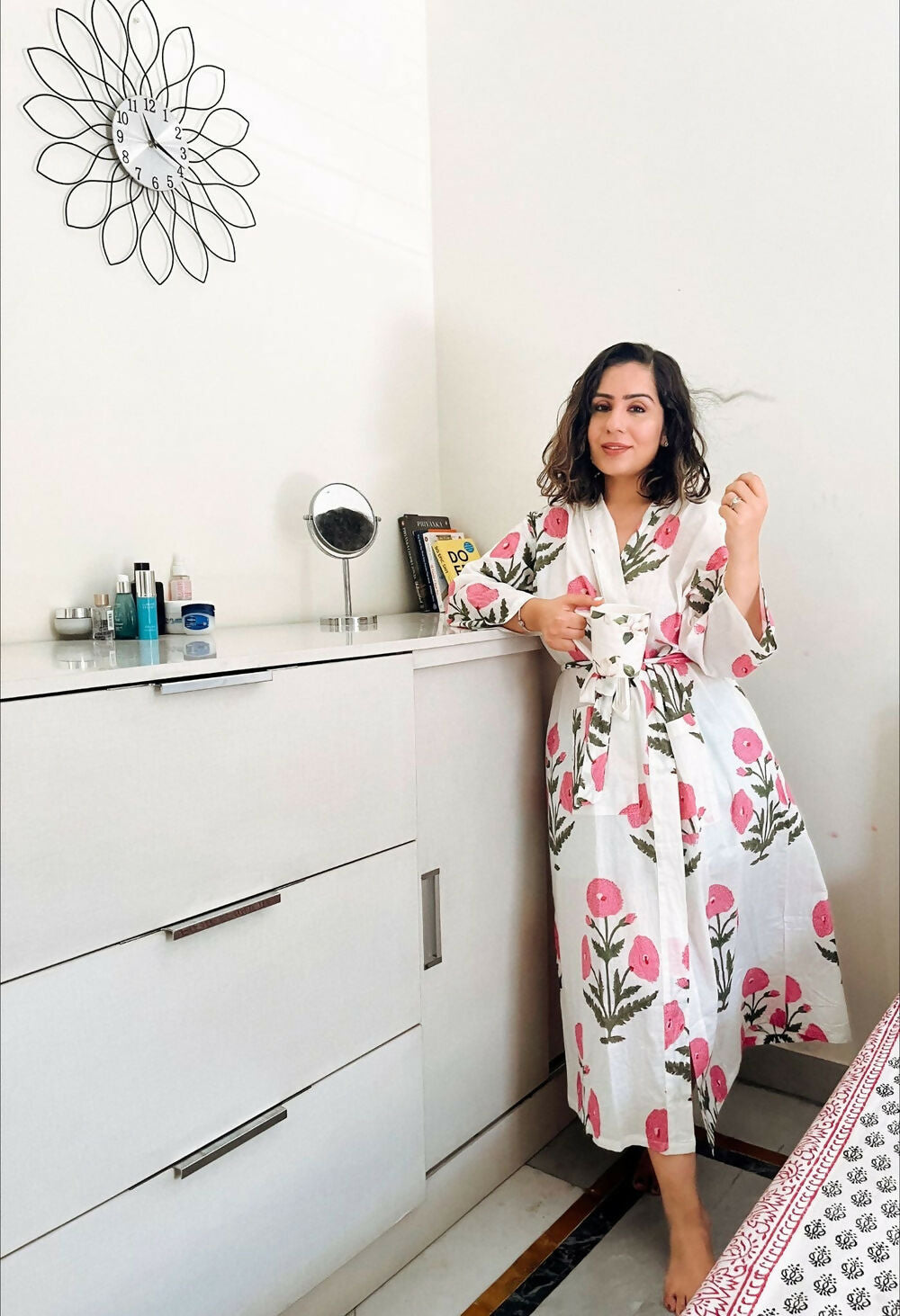Dancing-poppies-hand-blockprinted-cotton-robe-2