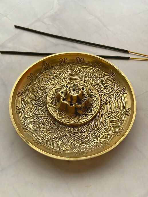 Rangoli Antique Incense Holder