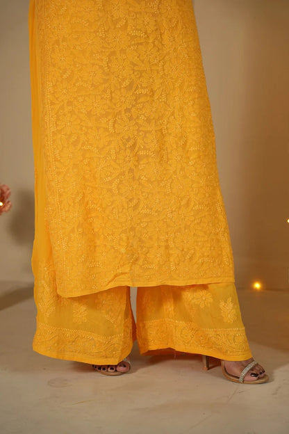 Hoor Chikankari Kurti