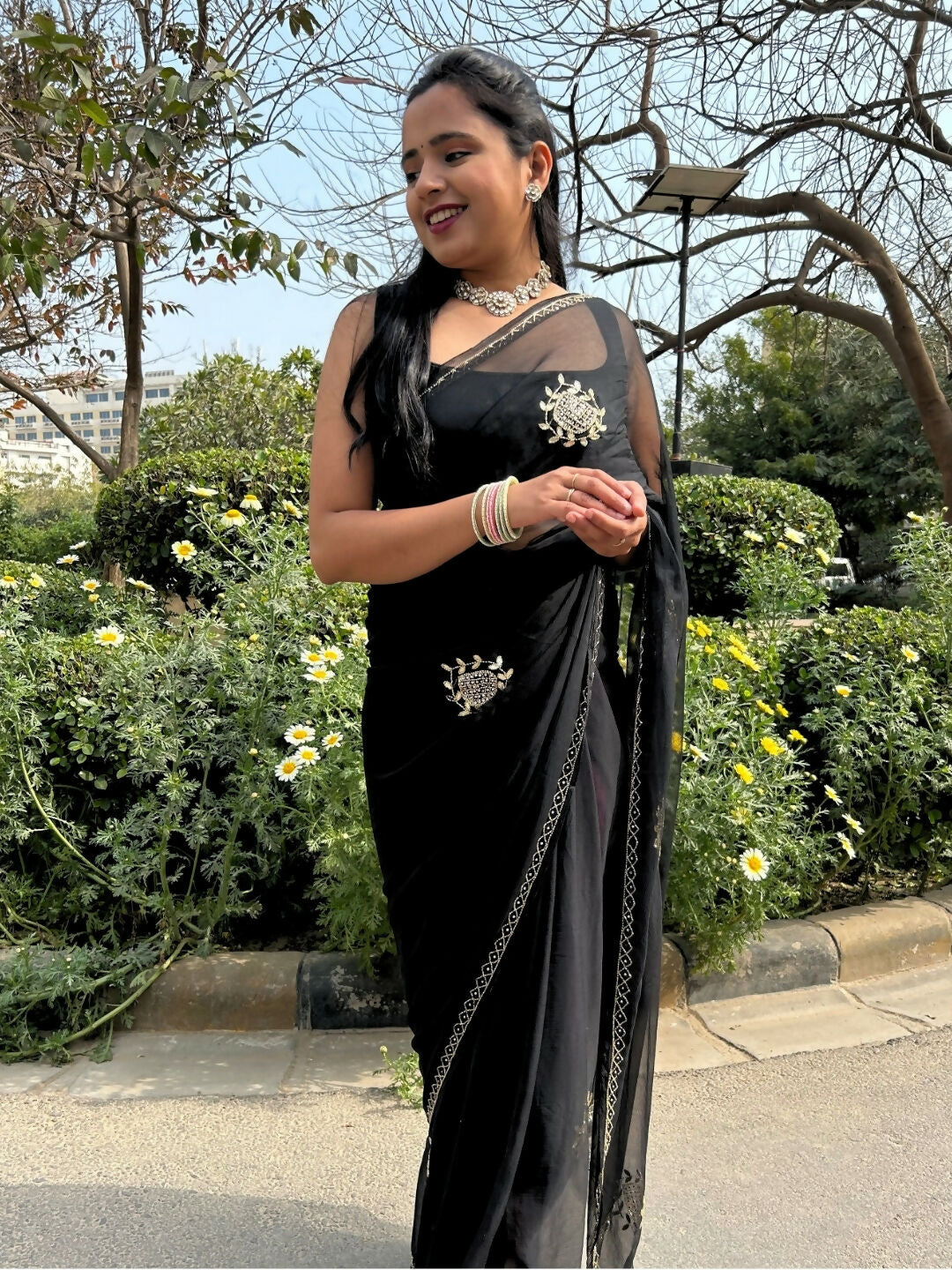 Maharani Chiffon Saree