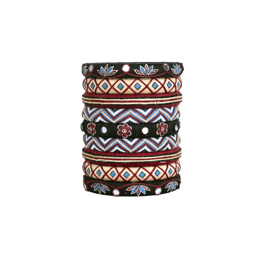 Kaushika Multicolor Bangle Set