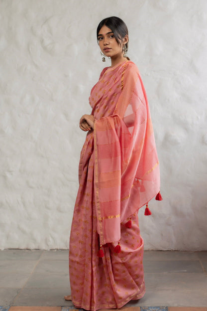 Gulshan Chanderi Saree