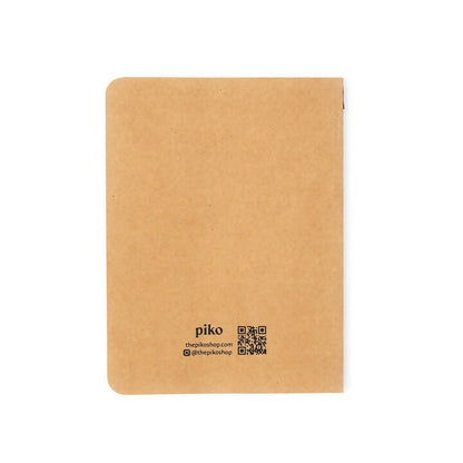 A5 Kraft Notebooks - Pack of 3