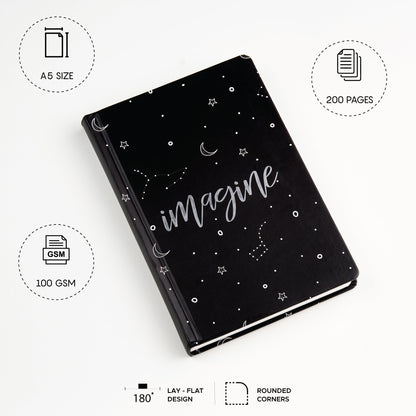 Imagine - Designer Hard Cover Notebooks