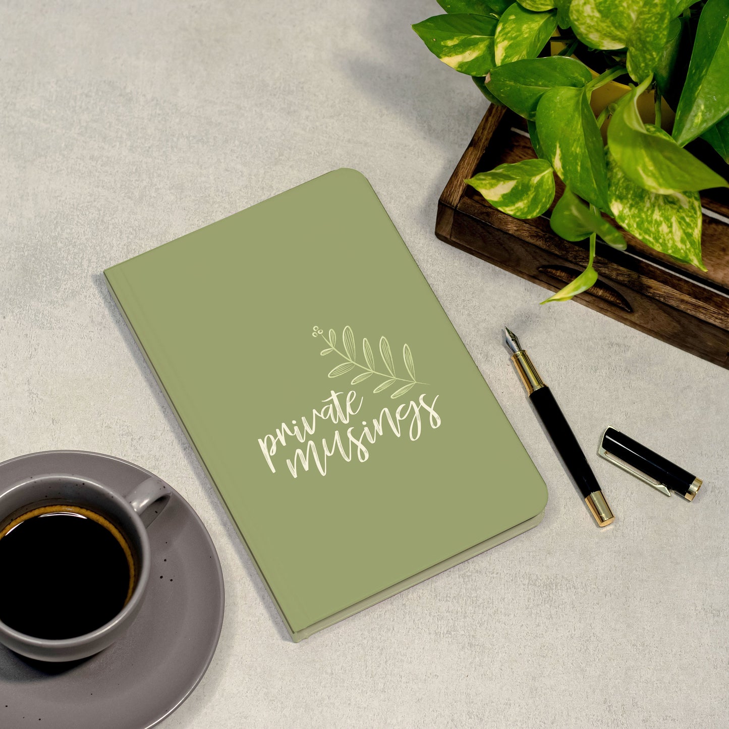 Private Musings - Designer Hard Cover Notebooks