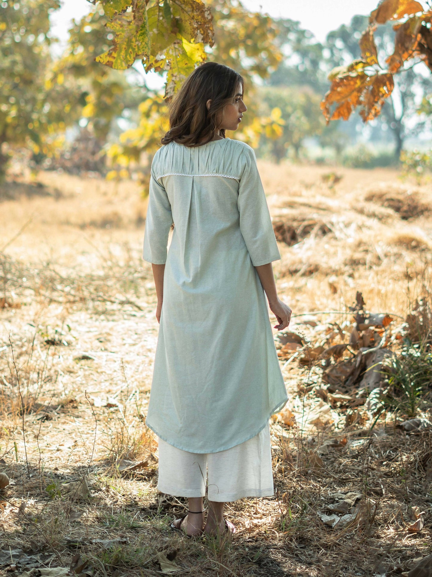 Hint Of Mint Kurta Set