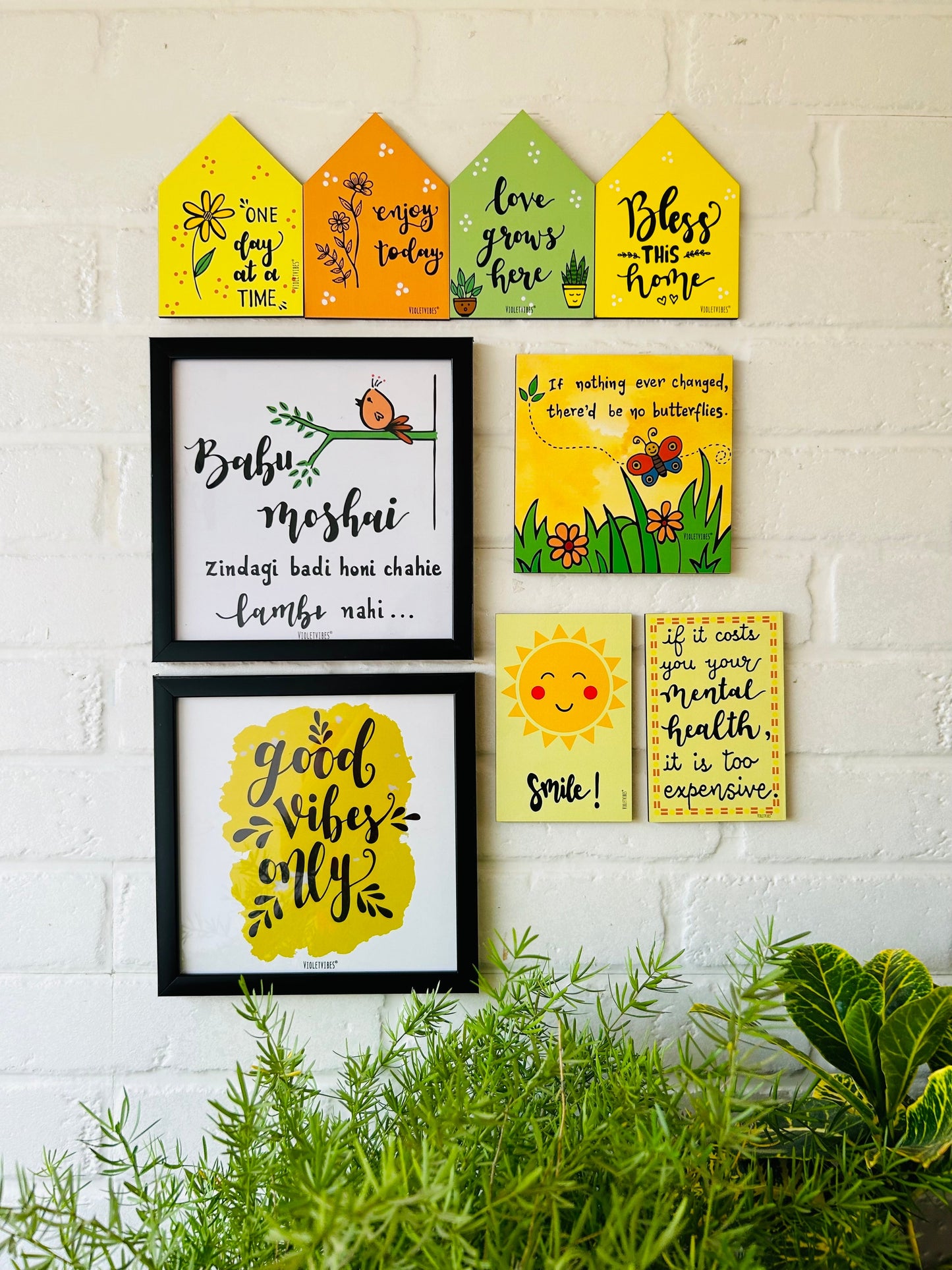 Good Quotes Combo | Wall Decor