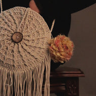 The Dream Catcher crochet sling bag