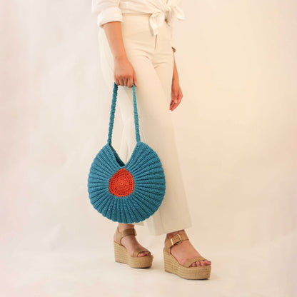 OB Cocoon crochet shoulder bag