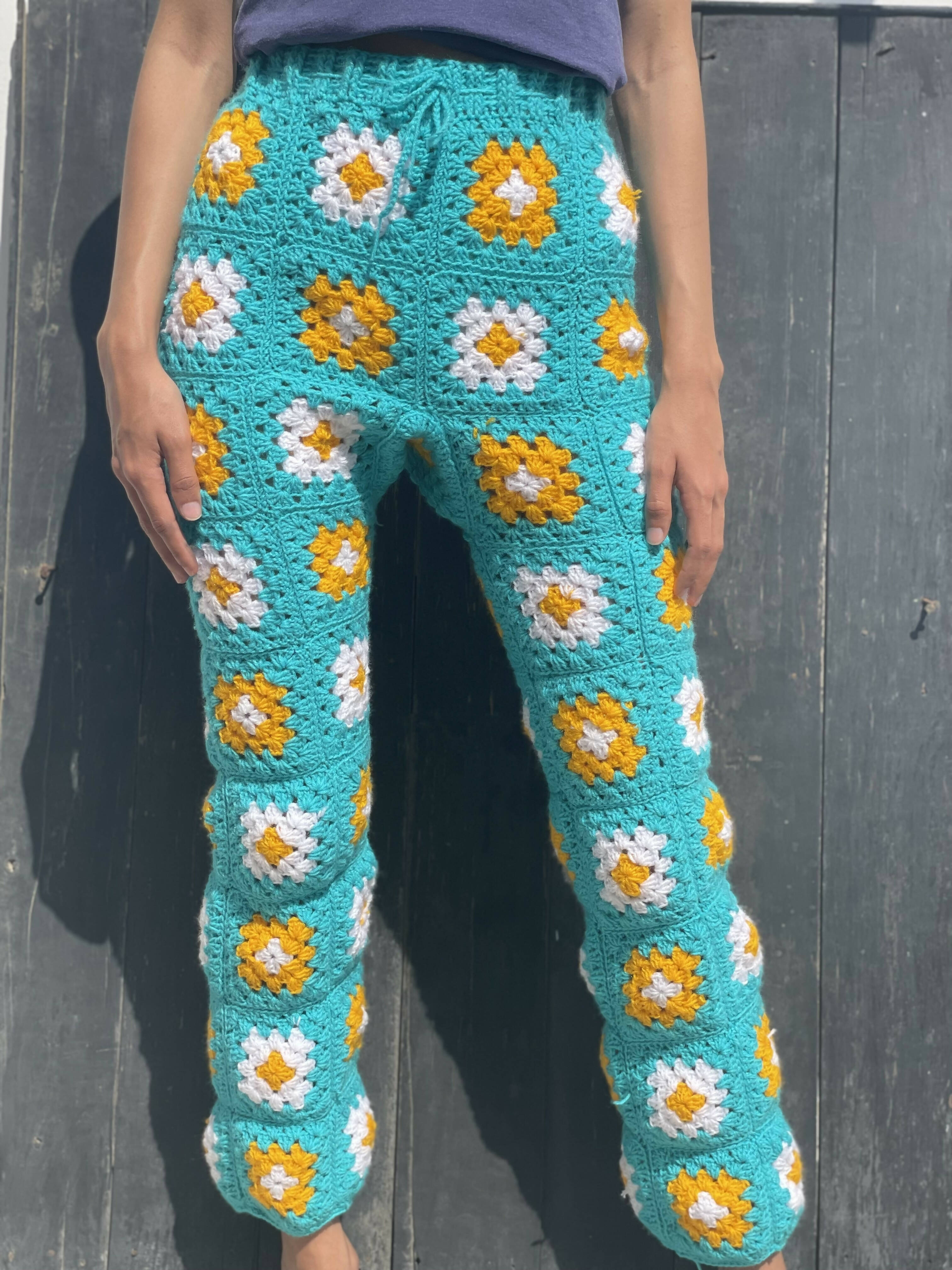 Salara Pants - Crochet Wide Leg Pants | Crochet Pattern - YarnThrift