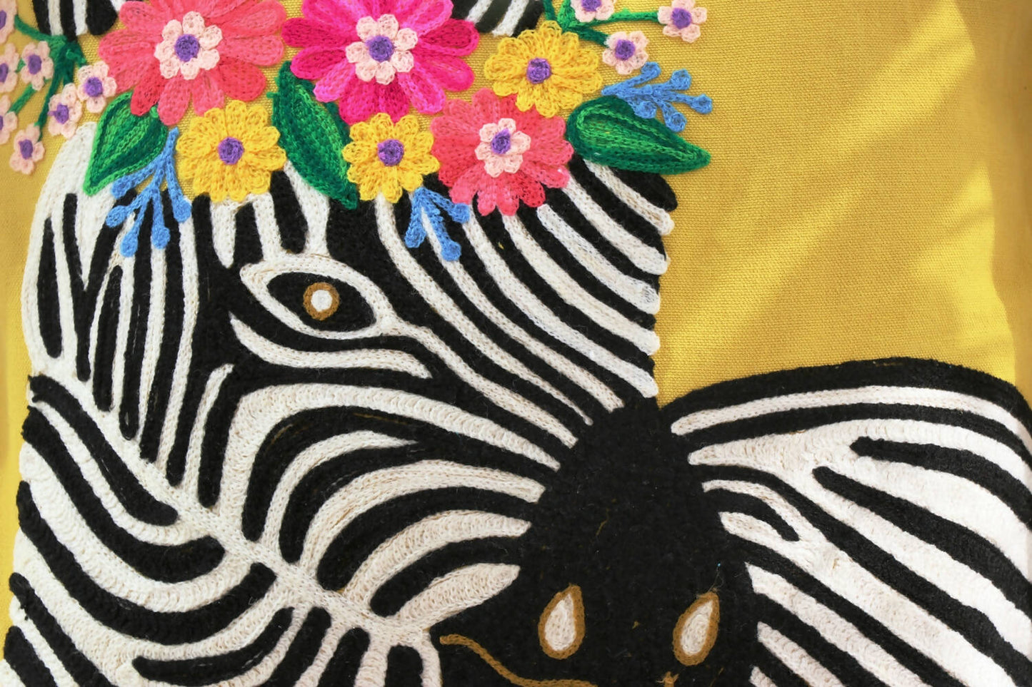 Zebra - Hand Embroidered (Pack of 1)