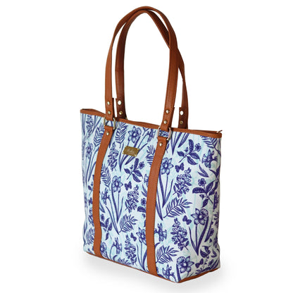 Indigo Delight & Forest Spice Tote Bag