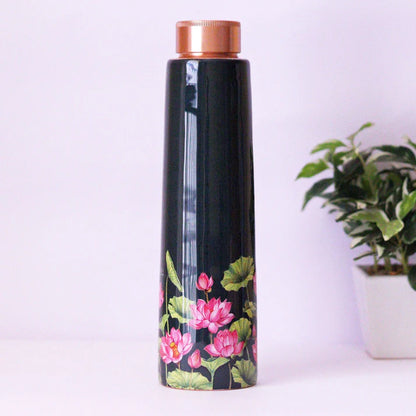 Lotus Field Copper Bottle