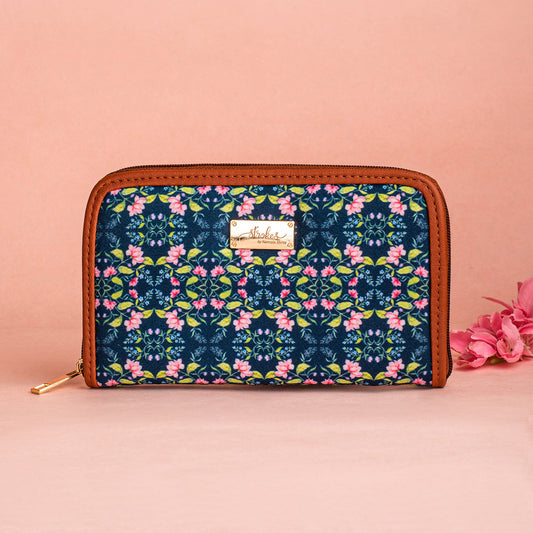 Summer Florescence Zipper Wallet