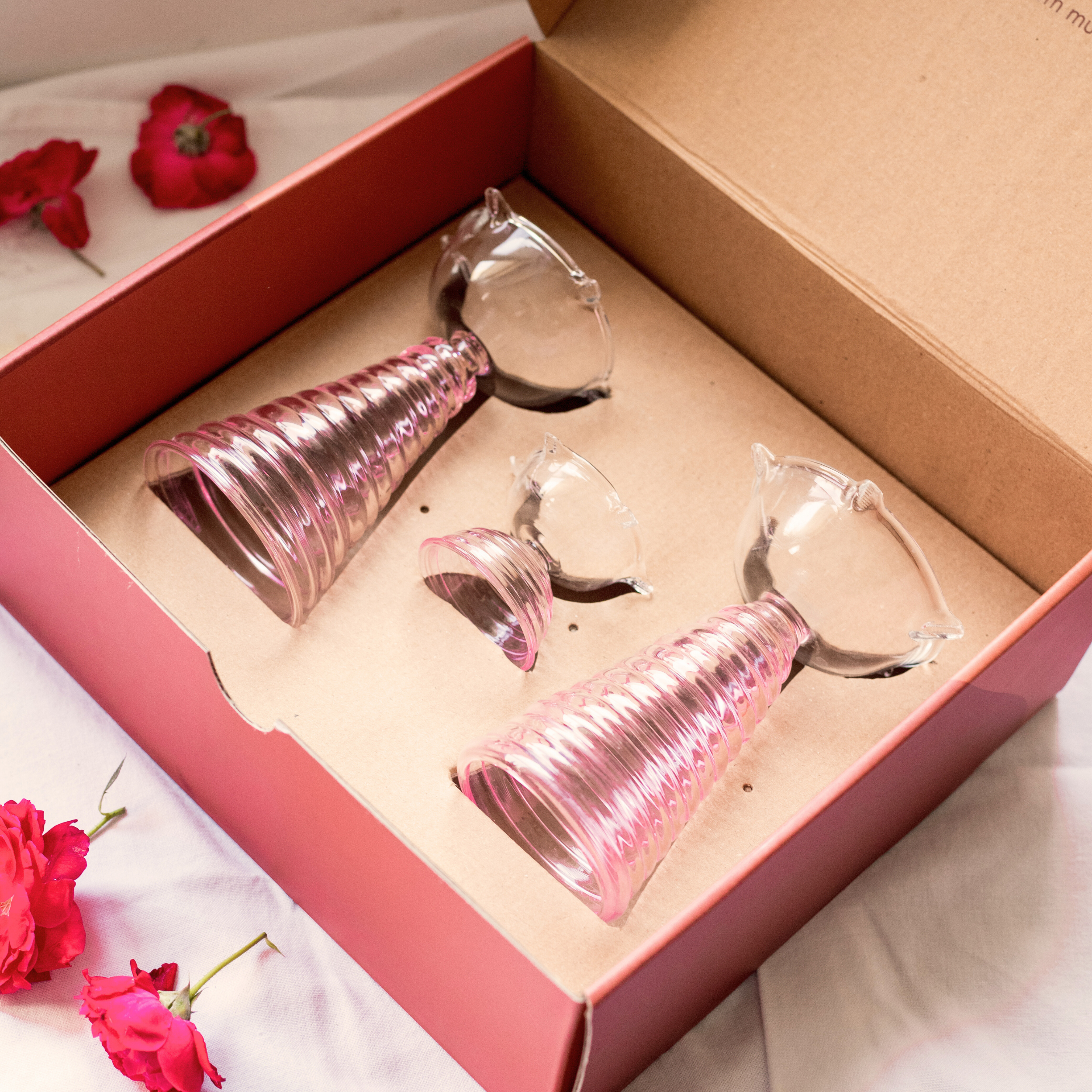 Diwali Gift Hamper | Corporate Diwali Gift | Customized Copper Glasses