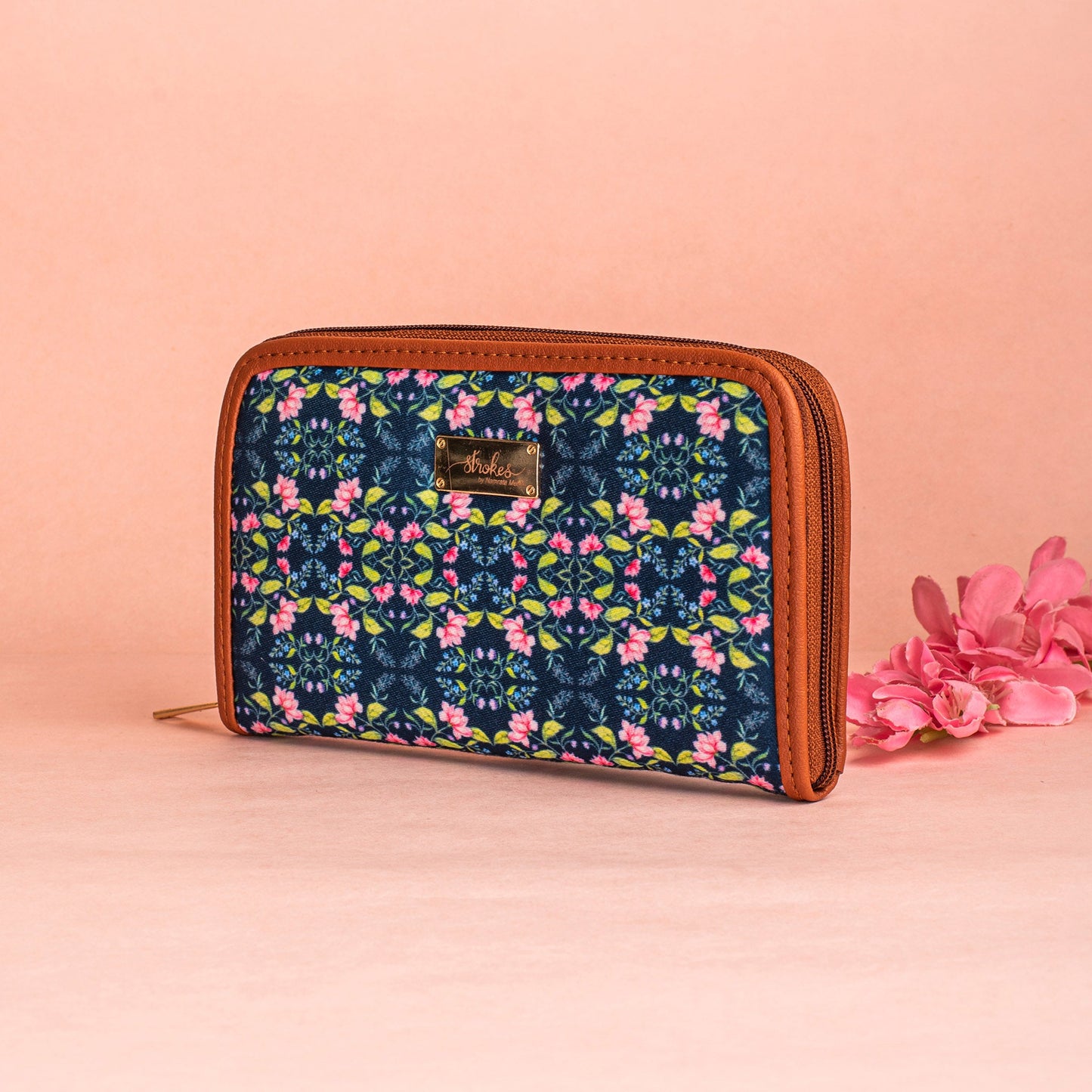 Summer Florescence Zipper Wallet