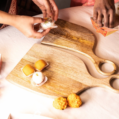 Wooden Yin-Yang Platter