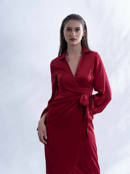 Forever Love – Satin Dress